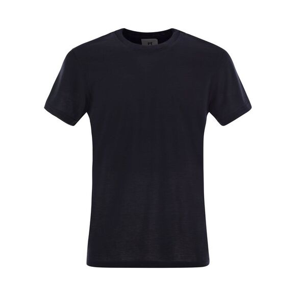 Pt Torino Men Silk And Cotton T-Shirt